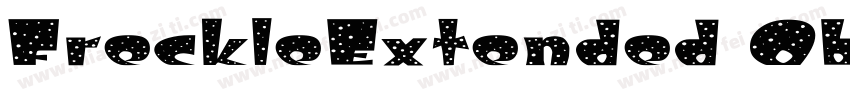 FreckleExtended Oblique字体转换